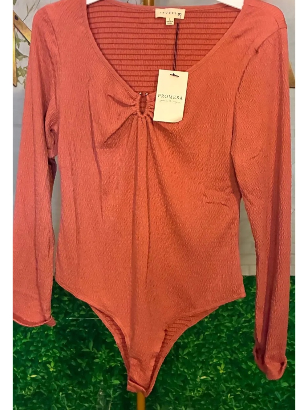 PROMESA Long Sleeve bodysuit